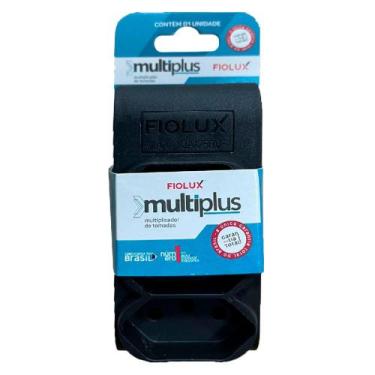 Imagem de Plugue Adaptador Multiplicador 3 Saídas 2p+t 10a - Fiolux