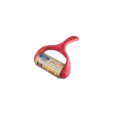 Imagem de Rolo Adesivo Plástico para Pelos Pet Vermelho 30fls - Sanremo