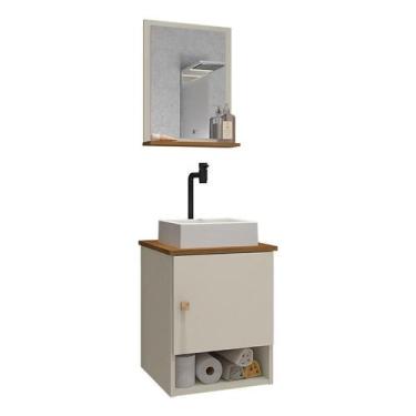 Imagem de Gabinete Banheiro Lima Tulipa Bco Torneira Valv Click Black - Loja Doc