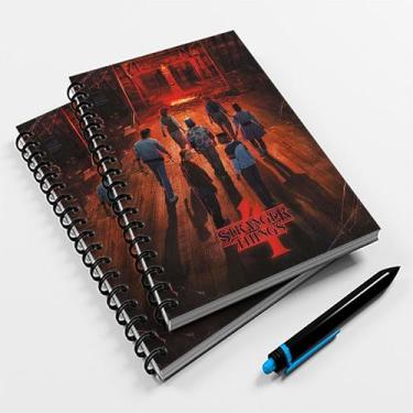Imagem de Caderno Pequeno 20x14cm Stranger Things Mod.03 - Premium