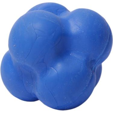 Imagem de Brinquedo Bola Maciça Átomo 6 em 1 Azul para Cães - Tam. P