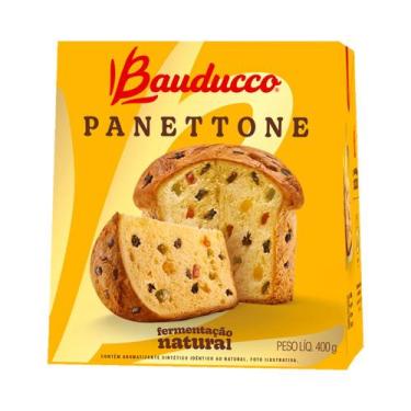 Imagem de Panetone bauducco frutas cristalizadas presente natal 400g