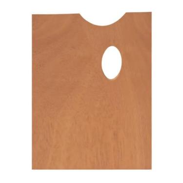 Imagem de Paleta para Pintura Trident  retangular em Compensado Virola 23x31cm