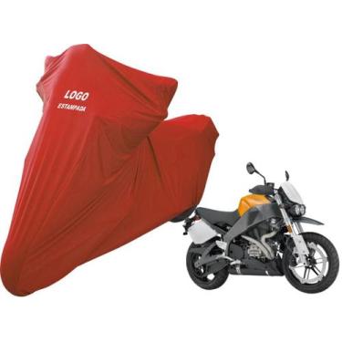 Imagem de Capa De Tecido Helanca Lycra Moto Buell Ligthtning XB12STT - Mz, Verme