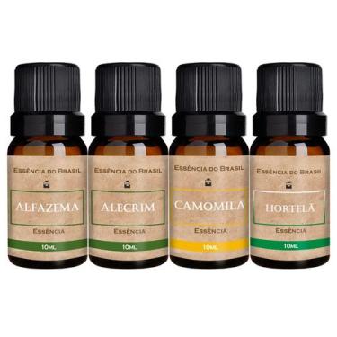 Imagem de Kit 4 Essências Aromatizador/Difusor 10ml Encantos do Campo - Essência