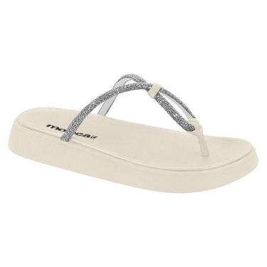 Imagem de Papete Moleca Feminina Branco e Preto Ref:5499.104-Feminino