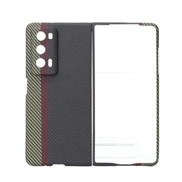 Imagem de waillynice Capa de fibra de carbono real para Honor Magic V2, capa ultrafina de fibra de aramida anti-queda para Honor Magic V2 RSR Capa Magic Vs2 (600Dcolor fina), Magic Vs2)
