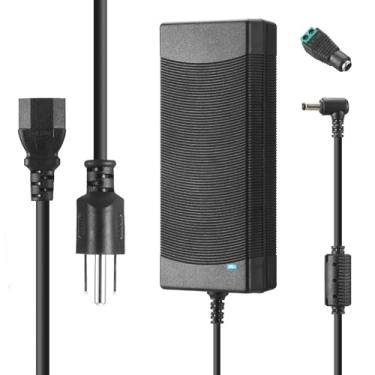 Imagem de Fonte de alimentação 12V 10A 120W 100V ~ 240V AC para DC Transformador conversor, adaptador de fonte de alimentação de 12 volts 10 Amp com conector de saída CC de 5,5 mm x 2,1 mm para impressora 5050