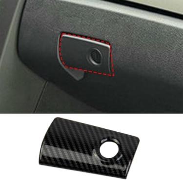 Imagem de Guarnição da tampa do interruptor da alça do porta-luvas para carro compatível com Pontiac G8 08-09/Holden Commodore 06-12 ABS console central copiloto caixa de luvas painel de interruptor protege