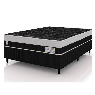 Imagem de Colchão Lottus Conjugado D26 138x188x59 Plumatex Preto