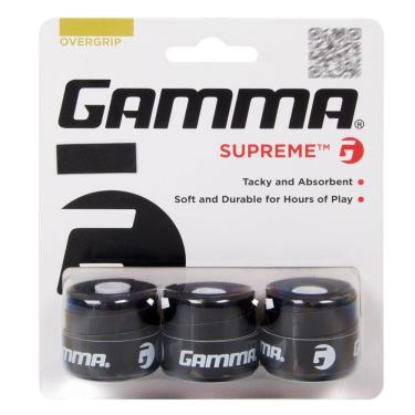 Imagem de Overgrip Gamma Supreme com 03 Unidades Preto