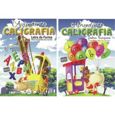 Imagem de Kit Aprendendo Caligrafia - Forma e Cursiva - Para Iniciantes da escri