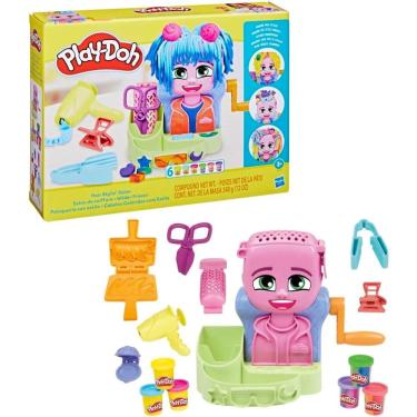 Imagem de Conjunto - PlayDoh Hair Stylin Salon HASBRO