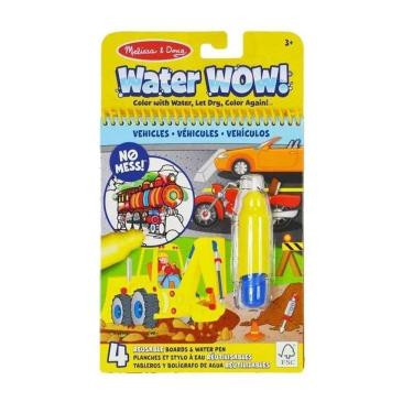 Imagem de Caderno E Caneta De Agua Colorir Veiculos - Melissa E Doug