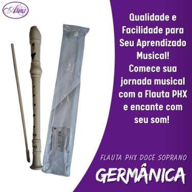Imagem de Flauta Phx Doce Soprano Germânica