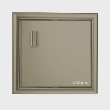 Imagem de Saboneteira Embutir - Cris-metal - 756 para Banheiro Champagne