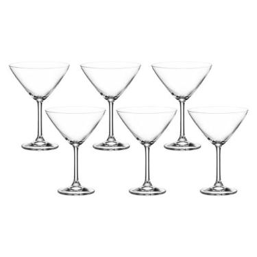 Imagem de Taça De Cristal Bohemia Para Martini 280 ml Colibri 6 Peças - Bohemia 