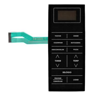 Imagem de Membrana teclado Para Microondas Philco Rotisserie 32 Litros - opc