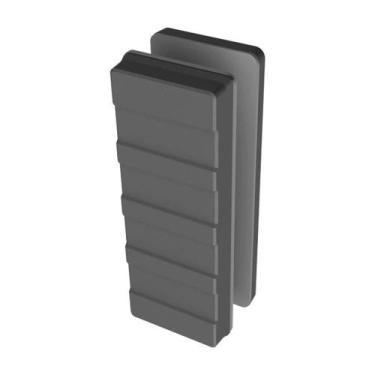 Imagem de Suporte Fechadura Porte de Vidro AGL, AL150, AL250, Cinza