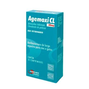 Imagem de Agemoxi CL 50mg com 10 Comprimidos