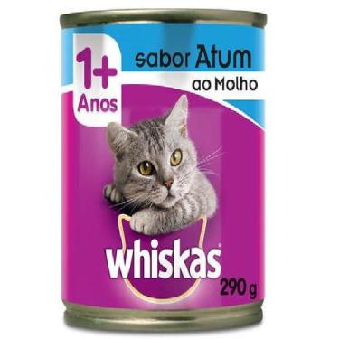 Imagem de Lata whiskas atum ao molho 290g - MINASSAL/WHISKAS, PEDIGREE, 290