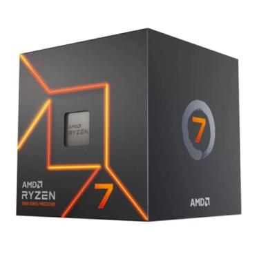Imagem de PROCESSADOR AMD RYZEN 7 7700 3.8GHz (TURBO 5.3GHz) 40MB CACHE AM5 100-100000592BOX
