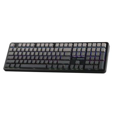 Imagem de Teclado para jogos sem fio EPOMAKER Aula F108 com 4000mAh