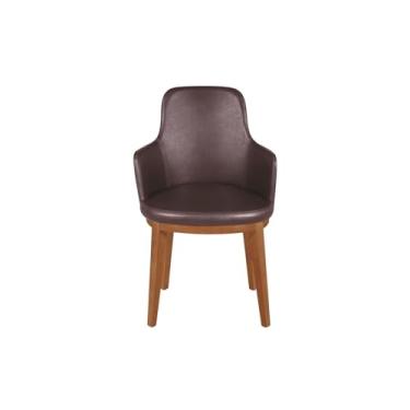 Imagem de POLTRONA LONDON AMENDOA EST. CAFE