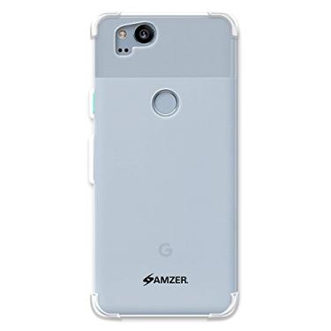 Imagem de Google Pixel 2, capa protetora fina de TPU X à prova de choque com tecnologia de dissipação de choque para Google Pixel 2 (5,0 polegadas versão 2017) - transparente