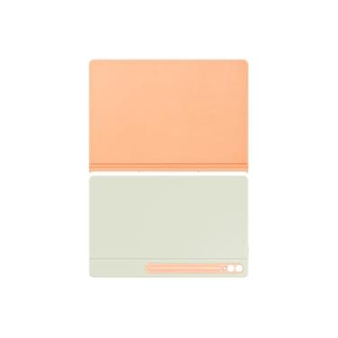 Imagem de SAMSUNG Capa para tablet Smart Book com tela dupla para Galaxy Tab S9 Ultra | Tab S10 Ultra, laranja