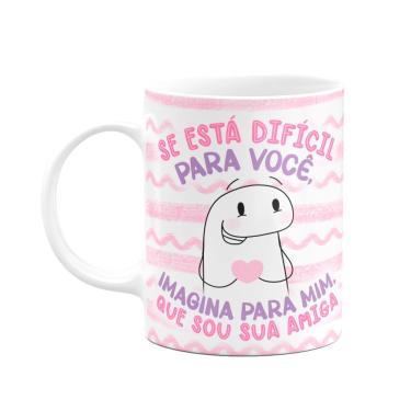 Imagem de Caneca Flork Amigas - Se está difícil pra você