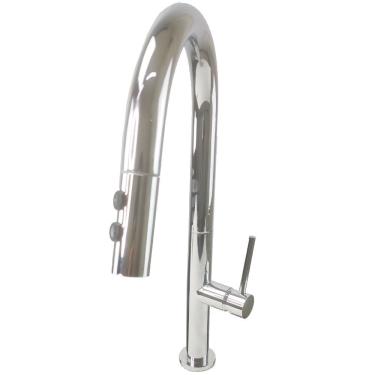 Imagem de Torneira Gourmet Bancada Cozinha Ducha Retratil Monocomando