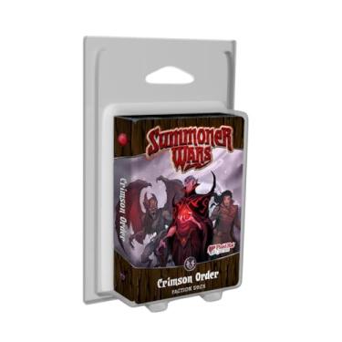Imagem de Summoner Wars Second Edition Crimson Order da Plaid Hat Games, jogo de tabuleiro de estratégia