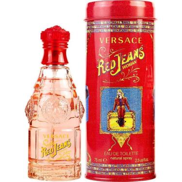Imagem de Perfume Feminino Red Jeans Gianni Versace Eau De Toilette Spray 75 Ml (nova Embalagem)