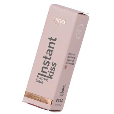 Imagem de Nina Makeup Batom Em Bala Instant Kiss 6g Cozy