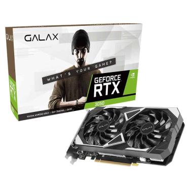 Imagem de Placa de Vídeo Galax GeForce RTX 3050 1-Click OC EX 2X v2 6GB 96Bit GDDR6 - 35NRLDHP9OID