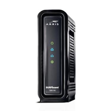 Imagem de ARRIS (SB6190) – modem a cabo – modem a cabo Fast DOCSIS 3.0 32x8 Gigabit, para Comcast Xfinity, Cox, Spectrum e mais, porta de 1 Gbps, velocidade máxima de Internet de 800 Mbps, garantia de 2 anos –