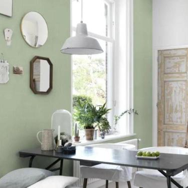 Imagem de Papel de Parede Concrete Têxtil Verde - 10m x 0.53m - Rasch