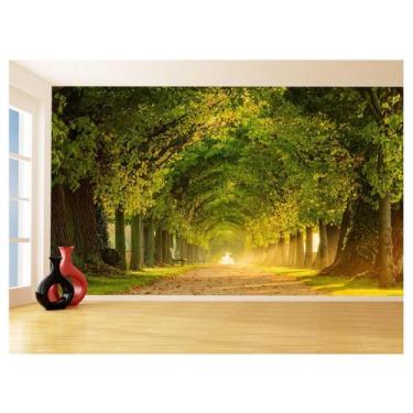 Imagem de Papel De Parede 3D Estrada Caminho Paisagem 3,5M Nes139 - Você Decora