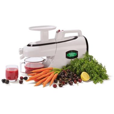 Imagem de Centrífuga de Frutas 600 mL com Limpeza Facilitada, 220V 200W, Tribest Green GSE 5000, Branco