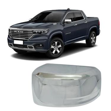 Imagem de Capa Retrovisor Cromada Rampage 2022 2023 2024 2025 Lado Esquerdo Orig