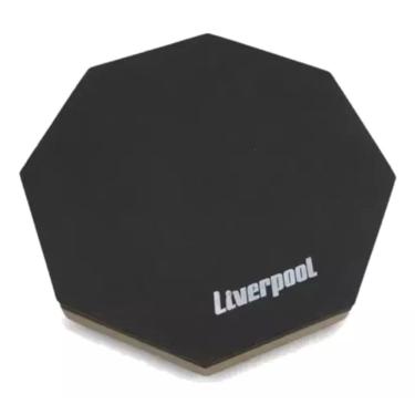 Imagem de Pad Liverpool 12 Polegadas Eva Estudo Bateria Base Madeira