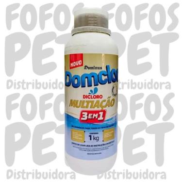 Imagem de Cloro Granulado Multiação Domclor - 1kg