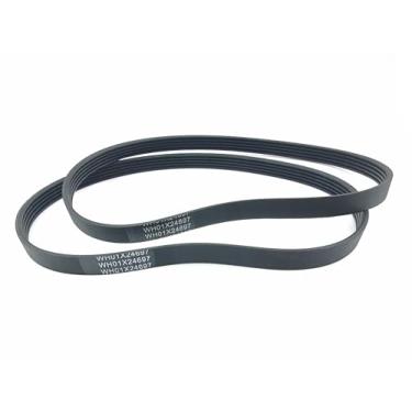 Imagem de Correia de acionamento da arruela WH01X24697 compatível com GE Hotpoint Clothe,peças de reposição AP6037512, 4585709, PS11767488, WH01X24697(2PCS)