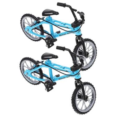 Imagem de KESYOO 2Pcs Mini Bicycle Models for Dollhouse Decoration Tiny Bikes for Miniature Scenes and Accessories for Tiny House Decor Realistic Miniature Bikes