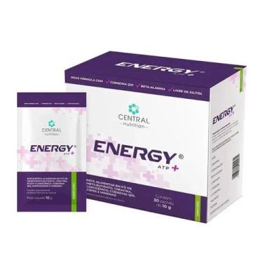 Imagem de Energy ATP+ Sem Xilitol 10g Limão  Caixa com 30 Sachês  Energia e Dese