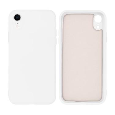 Imagem de Capinha Celular para iPhone XR Com Proteção de Câmera em Silicone com Interior Aveludado