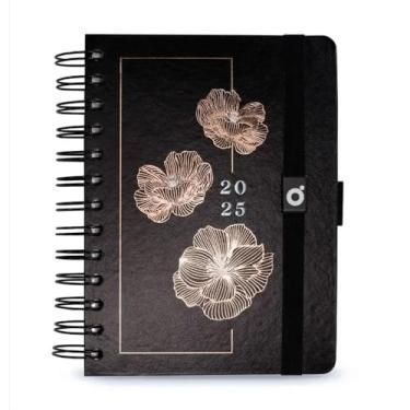 Imagem de AGENDA 2025 MIDI 11,3 X 16,7 CM, MY PROGRESS PRETO