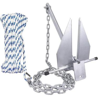 Imagem de Kit de ancoragem Young Marine portátil galvanizado Fluke Style