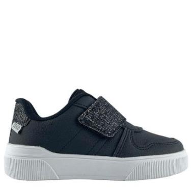 Imagem de Tênis Klin Infantil Menina Preto Sky Com Glitter 317039000-Feminino